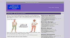 Desktop Screenshot of adunnerretail.com